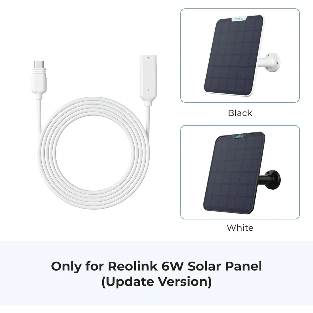 Reolink Solar Panel 2 Extension Cable USB-C 4.5m - Image 3