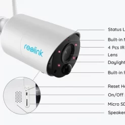 Alternative view of Reolink Argus Eco 1080p Battery Powered Wifi Camera